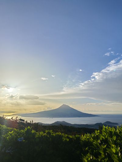 Vu sur le mont pico